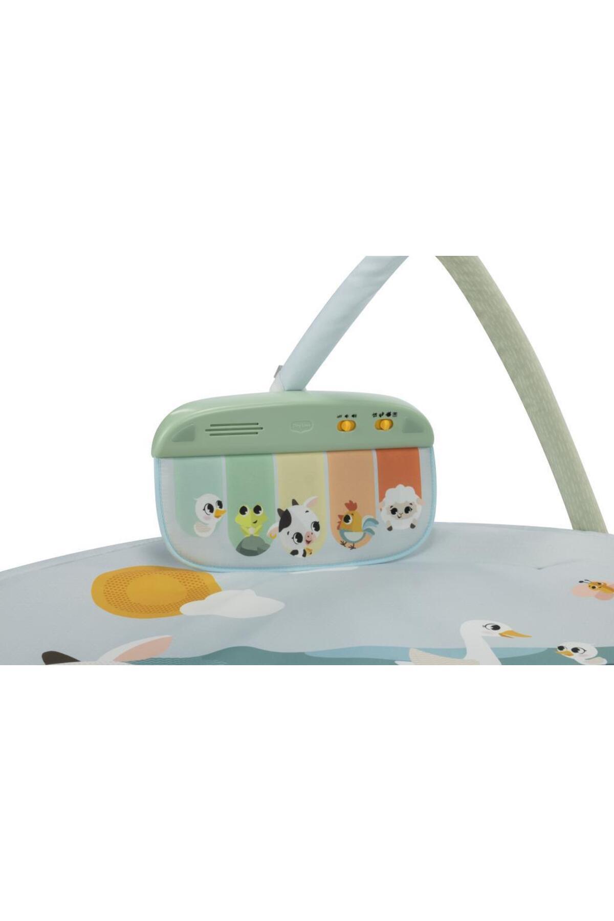 Tiny Love 0-3 Yaş Jimnastik Merkezi Müzikli Aynalı Oyun Halısı (Farmers Koleksiyonu) fotoğrafı 3 (önizleme)