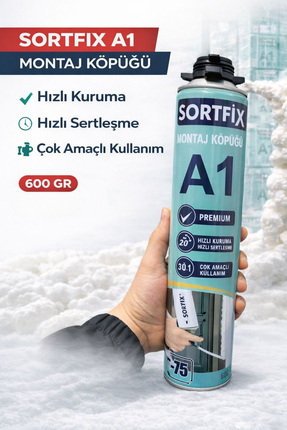 Sortfix Çok Amaçlı Montaj Köpüğü 600 gr S-75