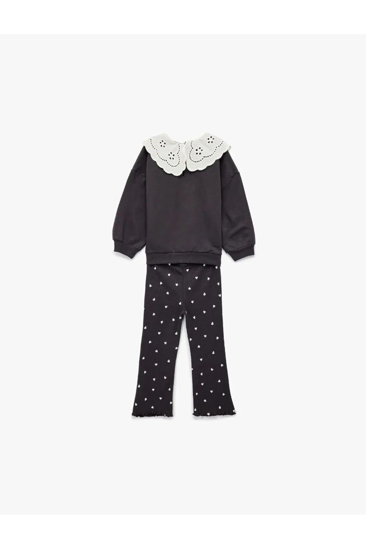 Koton Kız Bebek Sweat Takım 6Wmg10047Ak fotoğrafı 2 (önizleme)