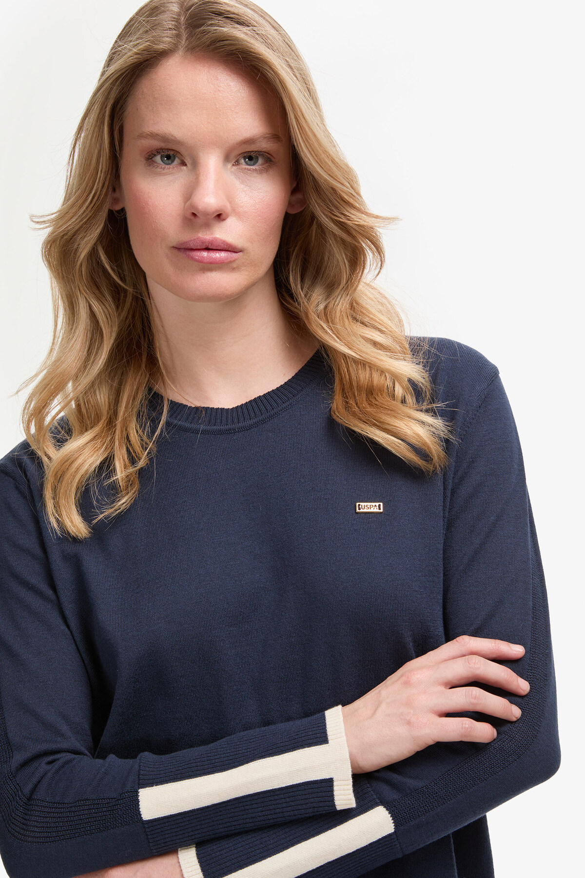 U.S. Polo Assn.  Kadın Lacivert Kazak 50308922-VR033 - Görsel 2