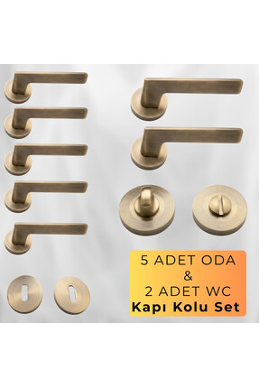 almital mobilya aksesuarları furniture accessories Solegrace Antik 5 ADET ODA...
