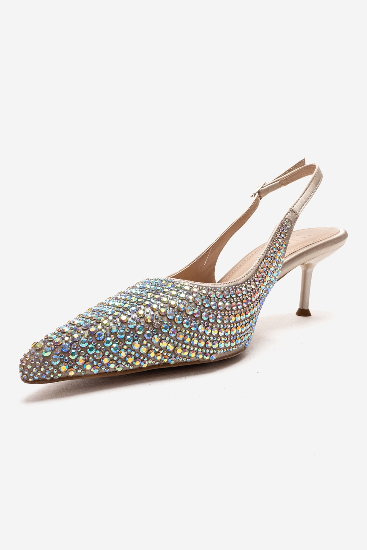 luvishoes  YASMINA Ten Taşlı Kadın Topuklu Ayakkabı - Görsel 6