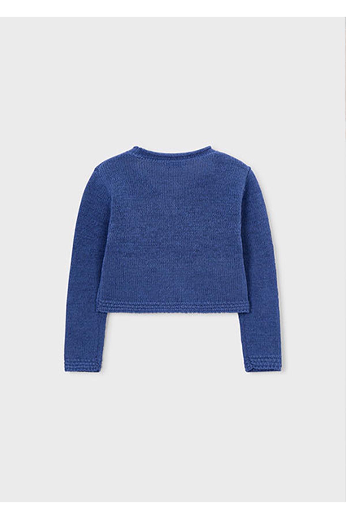 Mayoral Yazlık Kız Çocuk Hırka - Mavi fotoğrafı 4 (önizleme)