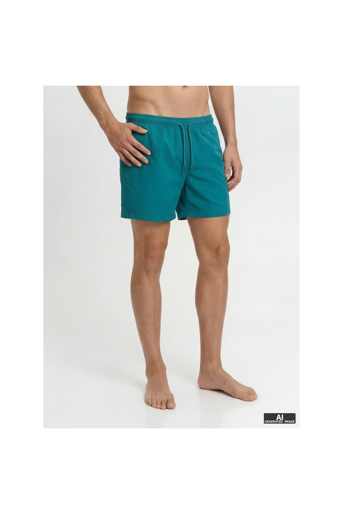 شورت شنا مردانه طرح موج (12291391-CLB) جک اند جونز شورت مایو Jack & Jones