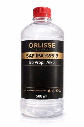 Orlisse Saf IPA %99,9 İzopropil Alkol 500 ml – Elektronik & Yüzey Temizleyici