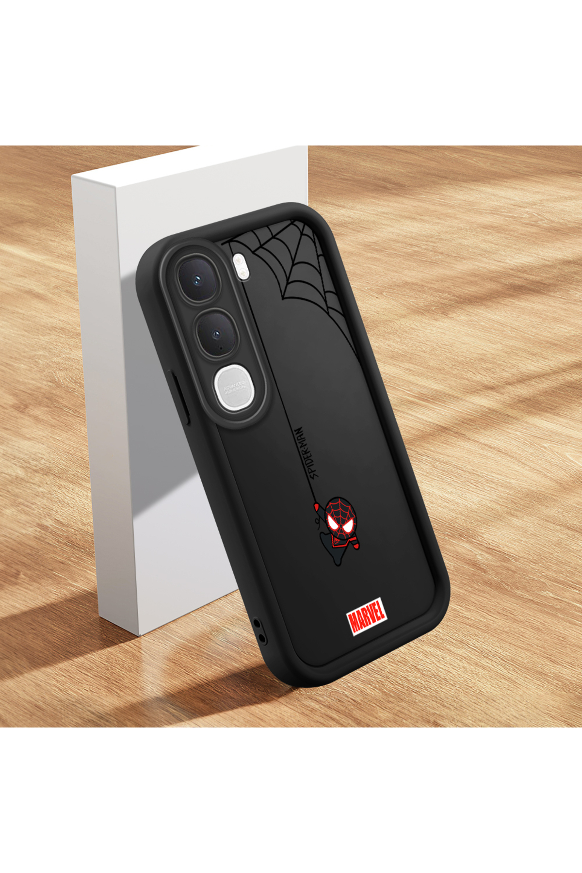 Vivo Y31 5G Compatible Case Slim Soft Silicone Phone Case Spider Pattern