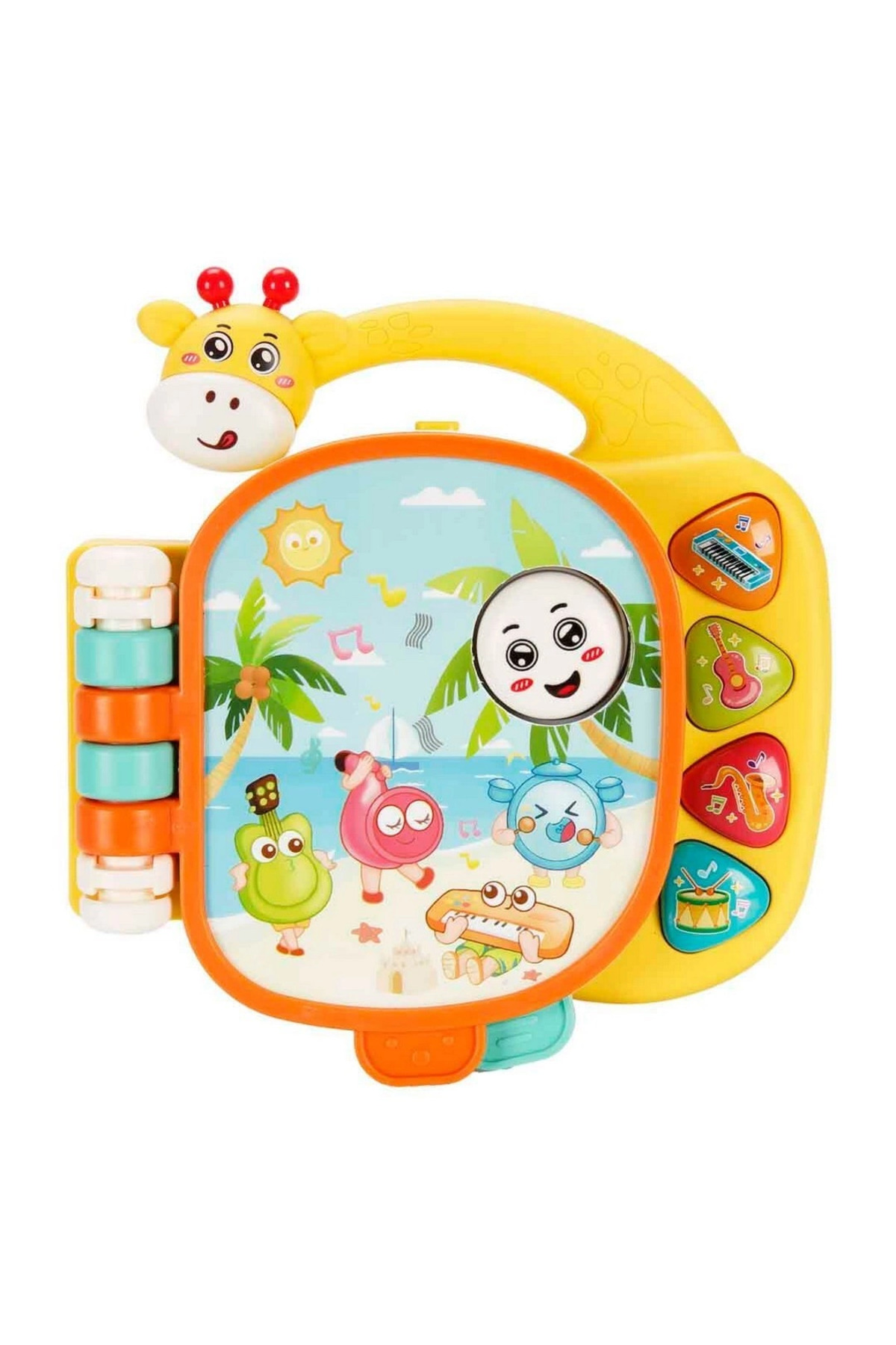 toyigoo Minibo Sesli ve Işıklı Zürafa Figürlü Müzik Kitabı S02005221 fotoğrafı 2 (önizleme)