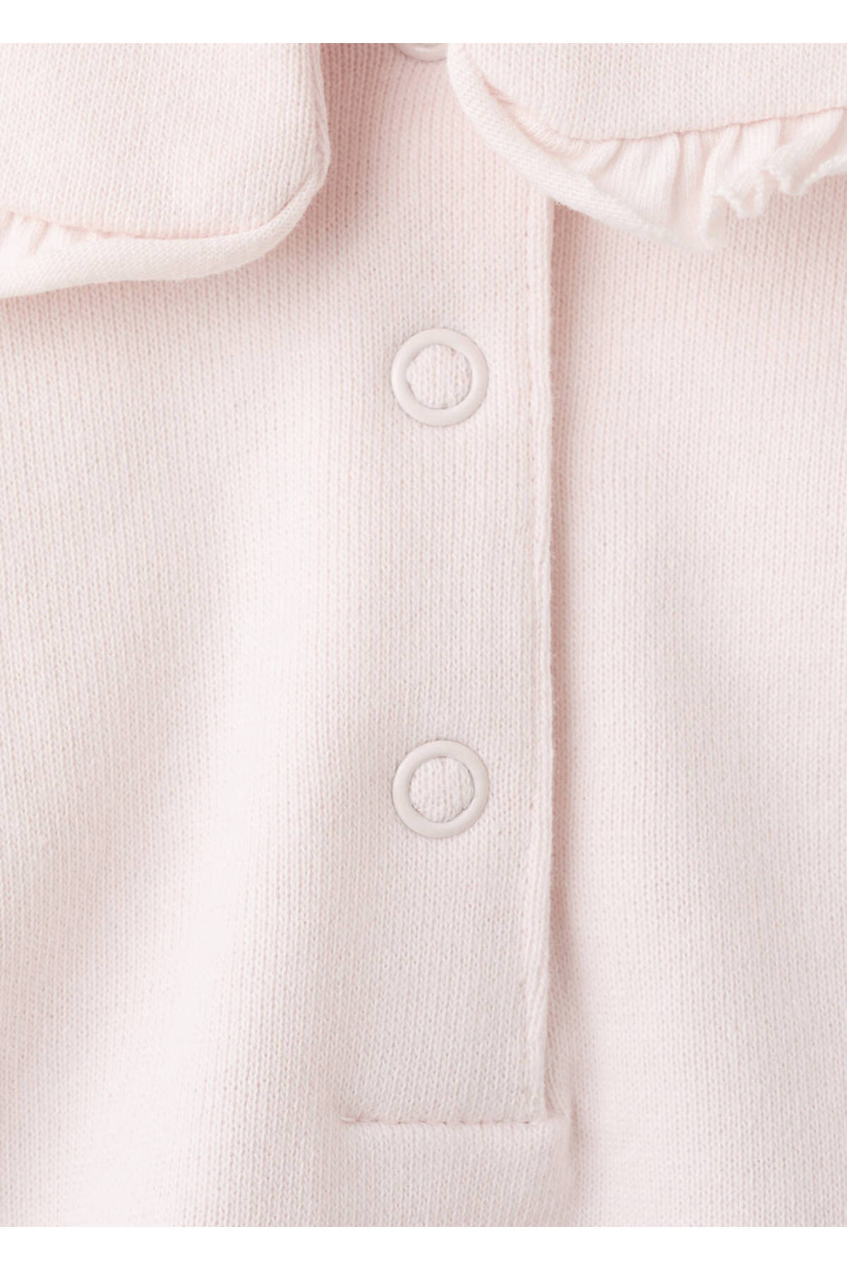 MANGO Baby Bebe yaka pamuklu sweatshirt fotoğrafı 3 (önizleme)