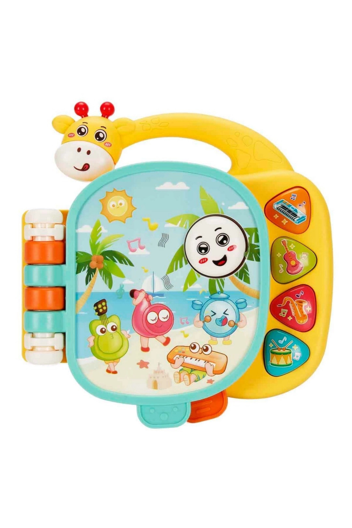 toyigoo Minibo Sesli ve Işıklı Zürafa Figürlü Müzik Kitabı S02005221 fotoğrafı 3 (önizleme)