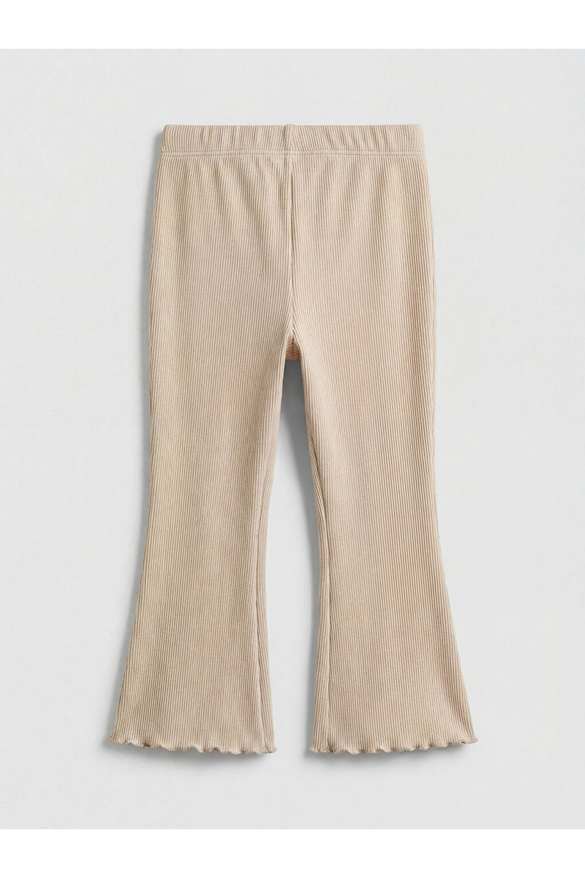 LC Waikiki GiyÇık Store den Bej İspanyol Paça Fitilli Kız Bebek Triko Tayt fotoğrafı 2 (önizleme)