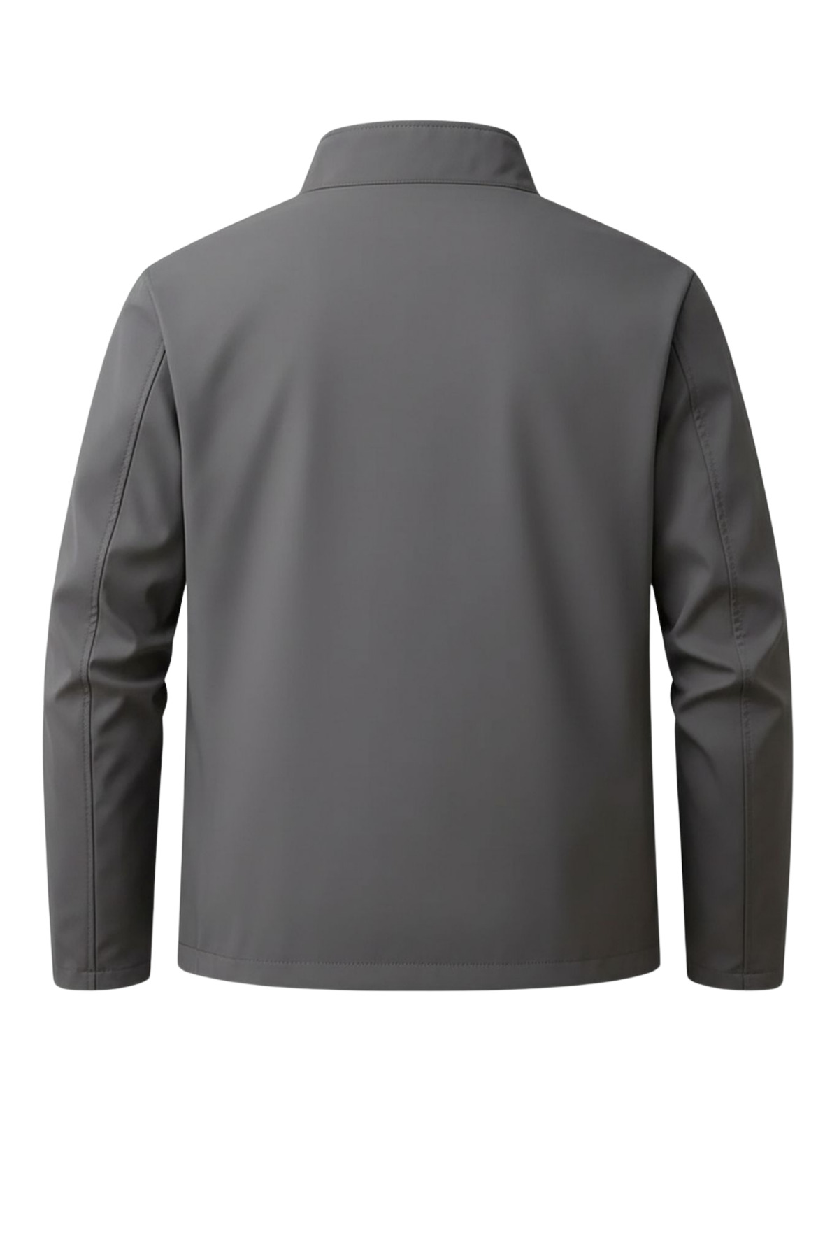 SİVAİST  Gri Erkek Pamuk Polyester Karışımlı Bonded Kumaş Su Ve Rüzgar Geçirmez Mevsimlik&Yazlık Mont - Görsel 4