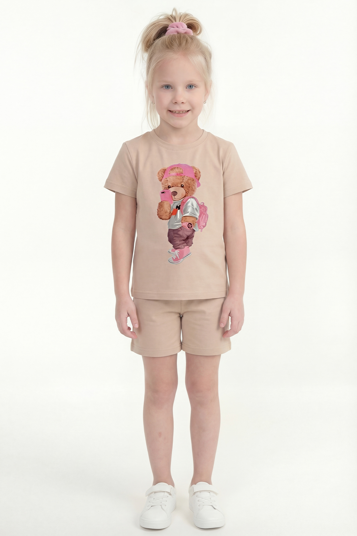 Girls Printed Two Piece Set B1