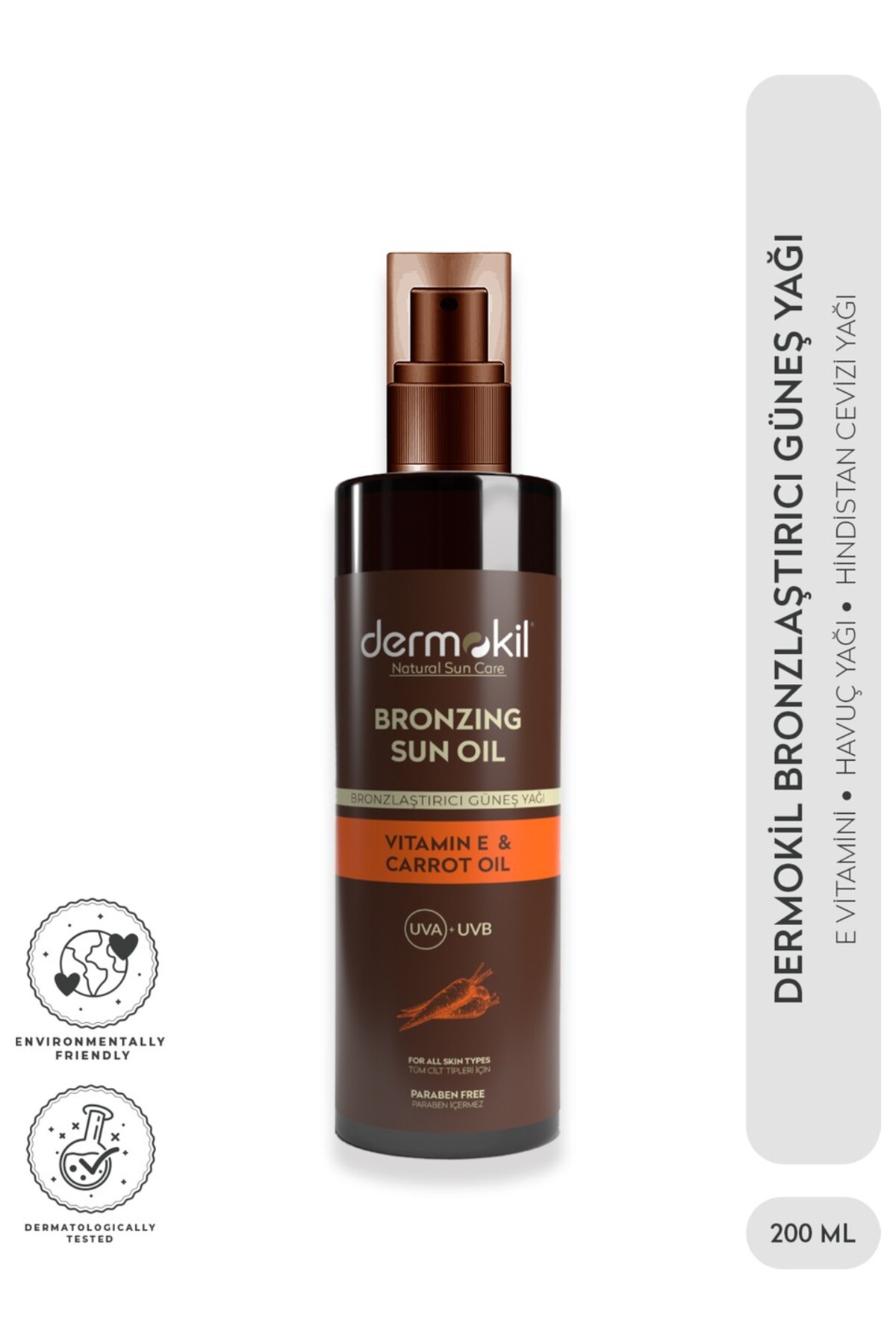 By Utah Lisa Bella 50 ml Leke Karşıtı Güneş Kremi SPF 50+ Dermokil Bronzlaştırıcı Güneş Yağı 200 ml — DUYSET310326SUNCRM3 — تصویر 4 از 4