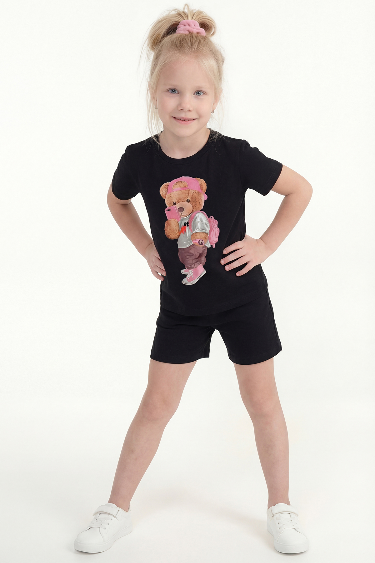 Girls Printed Two Piece Set B1