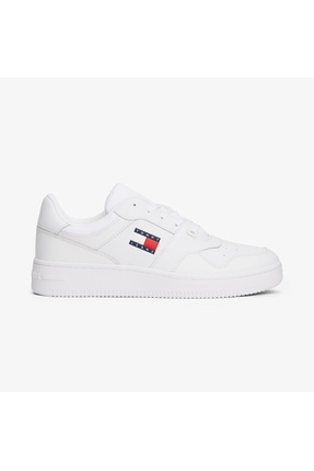 Tommy Hilfiger Beyaz Erkek Sneaker TJM RETRO BASKET ESS
