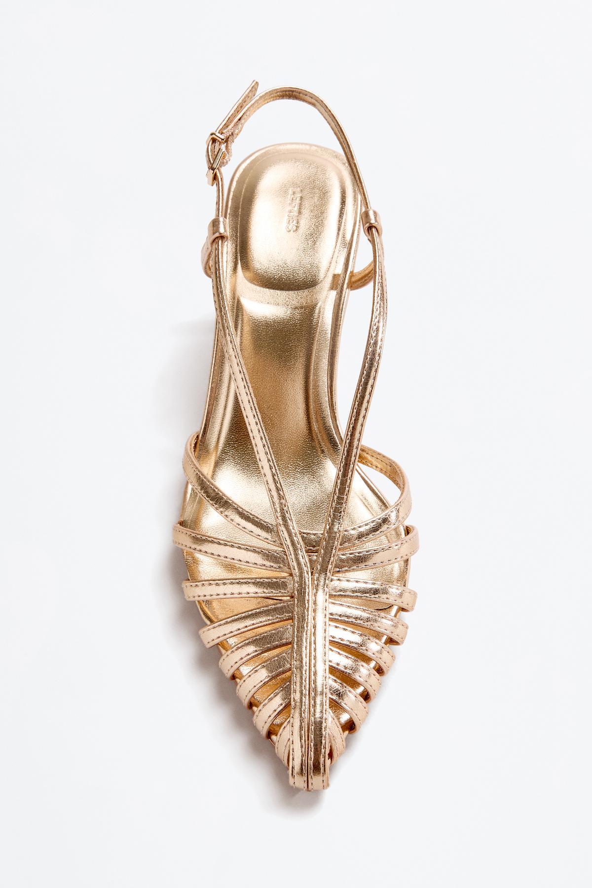 LEFTIES  Arkası açık topuklu ayakkabı - Görsel 3