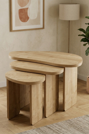 Skandi homeworks Stones 3 lü zigon Sehpa