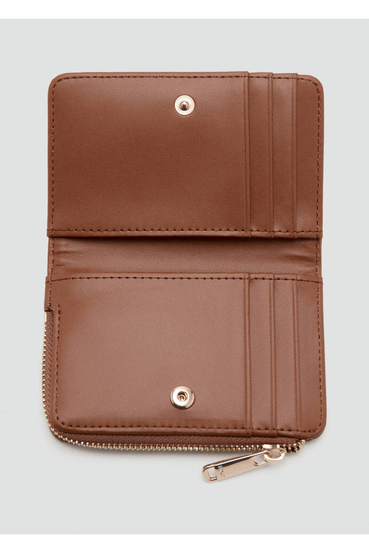 MANGO  Küçük boy dokulu cüzdan - Görsel 3