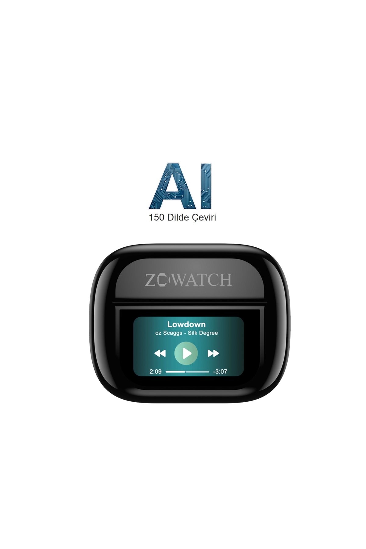 ZCWATCH E0325 Pro AI Canlı Çeviri Kulaklık, ANC/ENC 4 Mikrofon 470