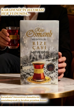 Rize Osmanlı Hediyelik 400 Gr Mayıs Çayı Siyah Dökme Çay
