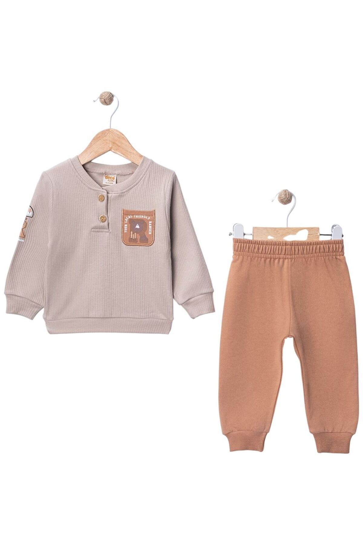 Shafag Home 446036 BASKILI CEPLİ İNTEROK ERKEK TAKIM fotoğrafı 3 (önizleme)