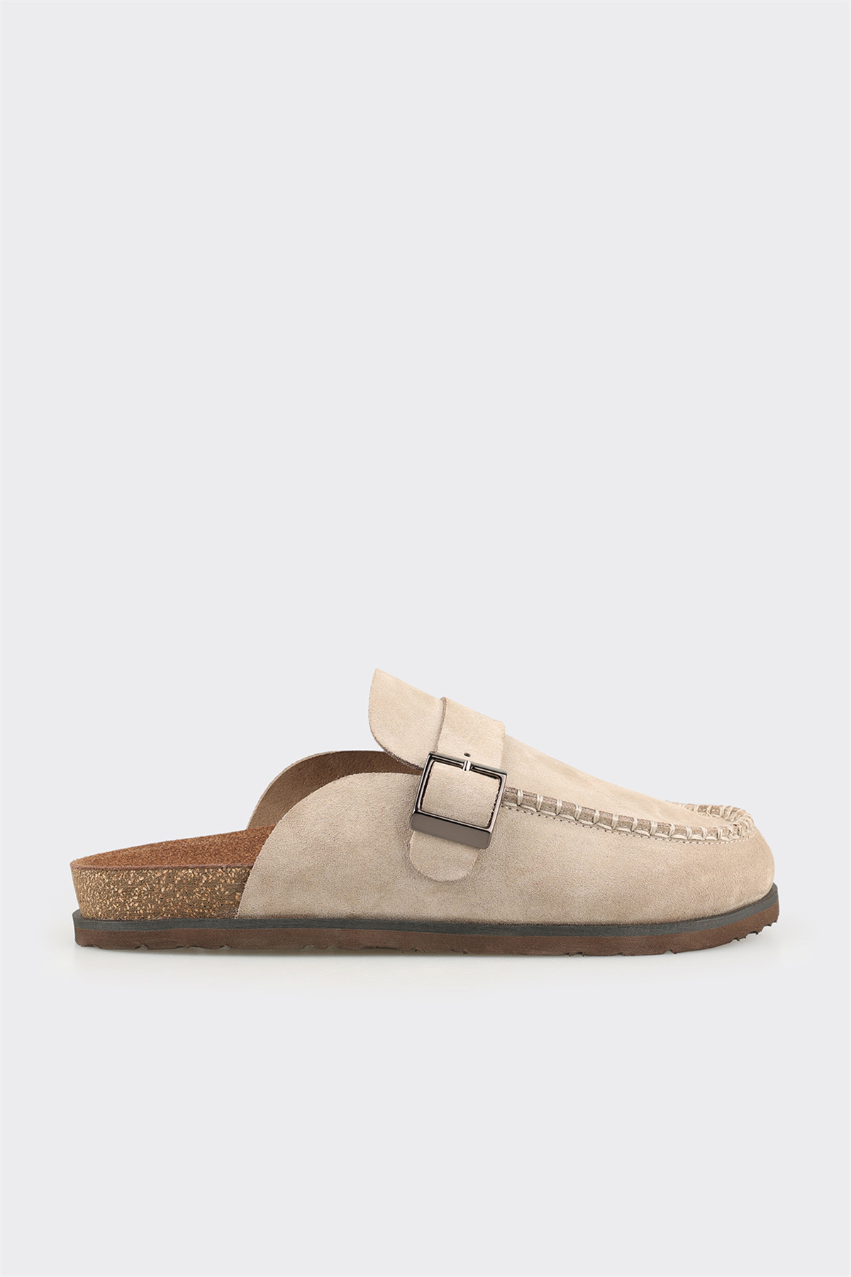 1_org_zoom دمپایی Elle Shoes مردانه چرم طبیعی اورجینال - تصویر 1