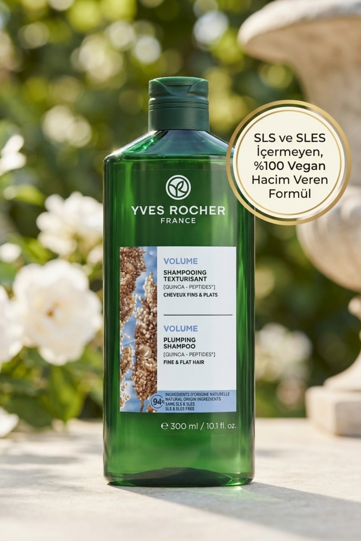 Yves Rocher Hacim Veren Şampuan İnce Telli Saçlar Dolgunlaştırıcı