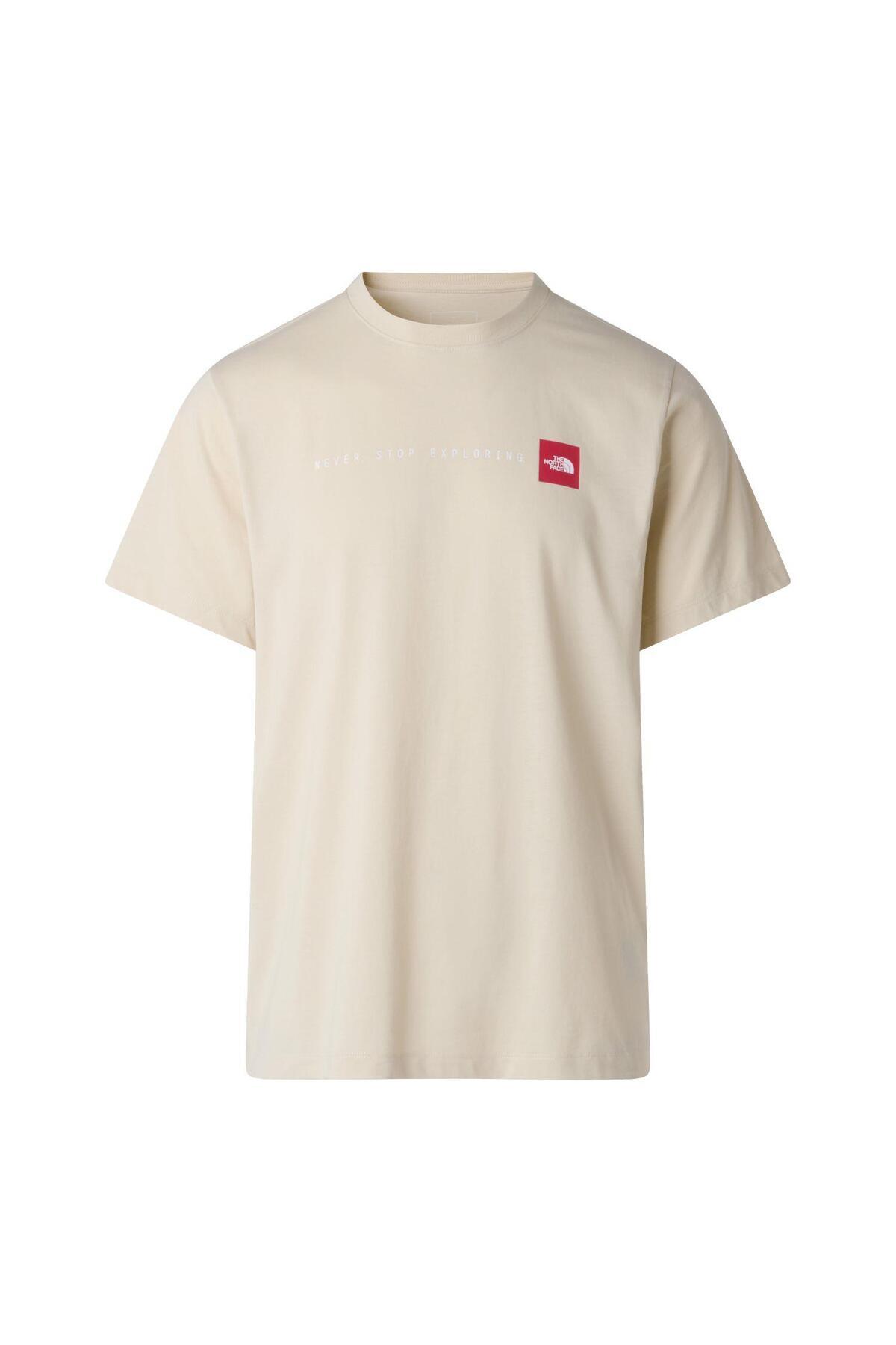 M NSE REG SS TEE-graphic Men's T-Shirt NF0A8GUVDOM1 Grey-XL