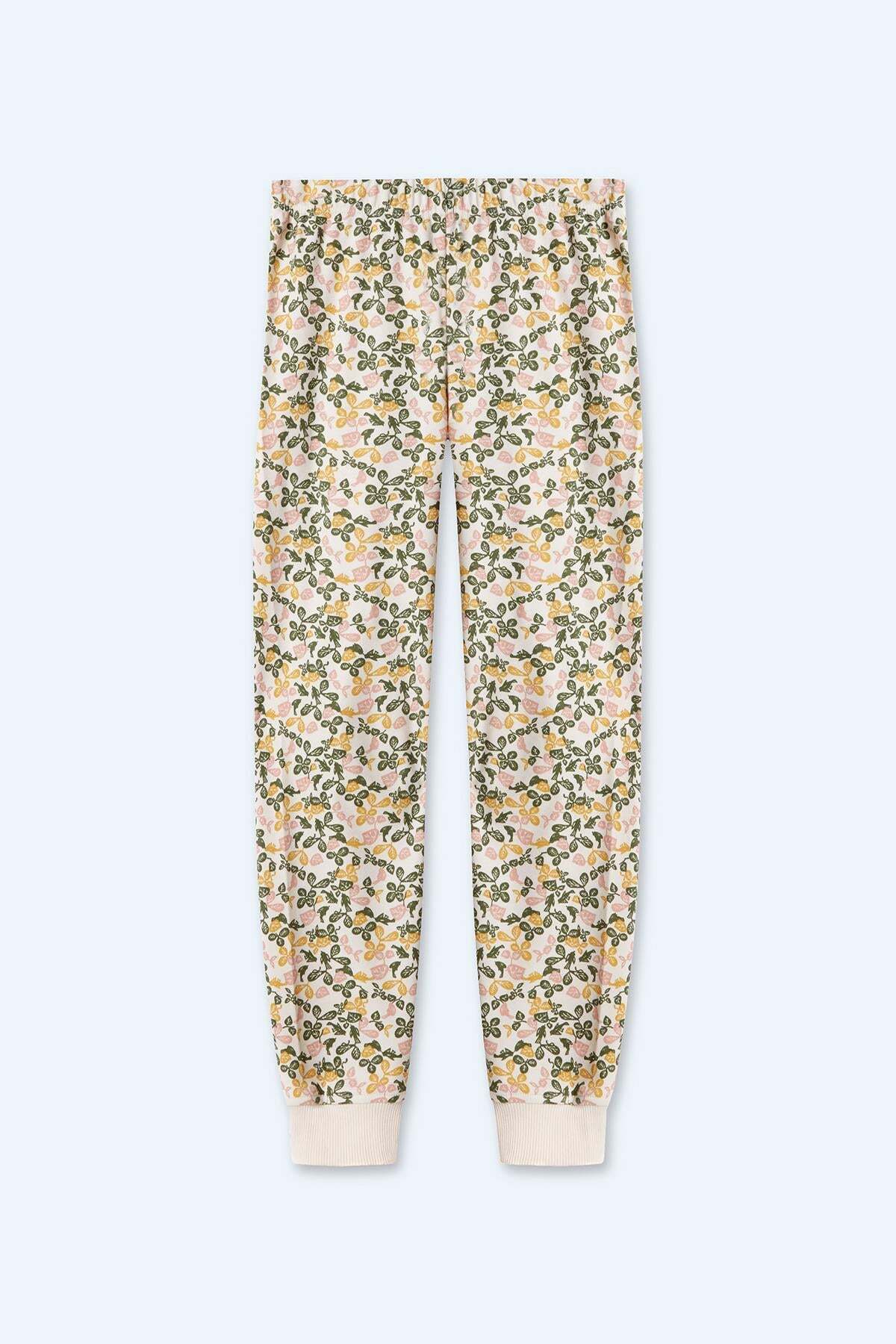 Brix Kız Çocuk İnterlok %100 Pamuk Pijama Takımı 7810 Bej Renk fotoğrafı 5 (önizleme)