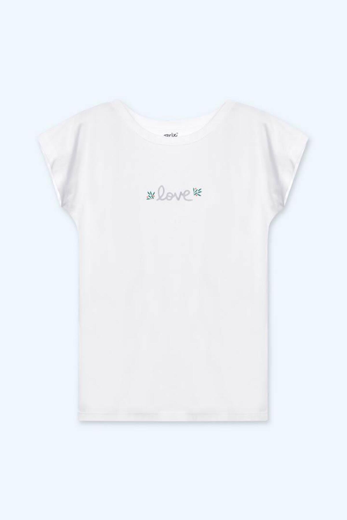 Brix Kız Çocuk %100 Pamuk Pijama 7801 Açık Yeşil Renk fotoğrafı 7 (önizleme)