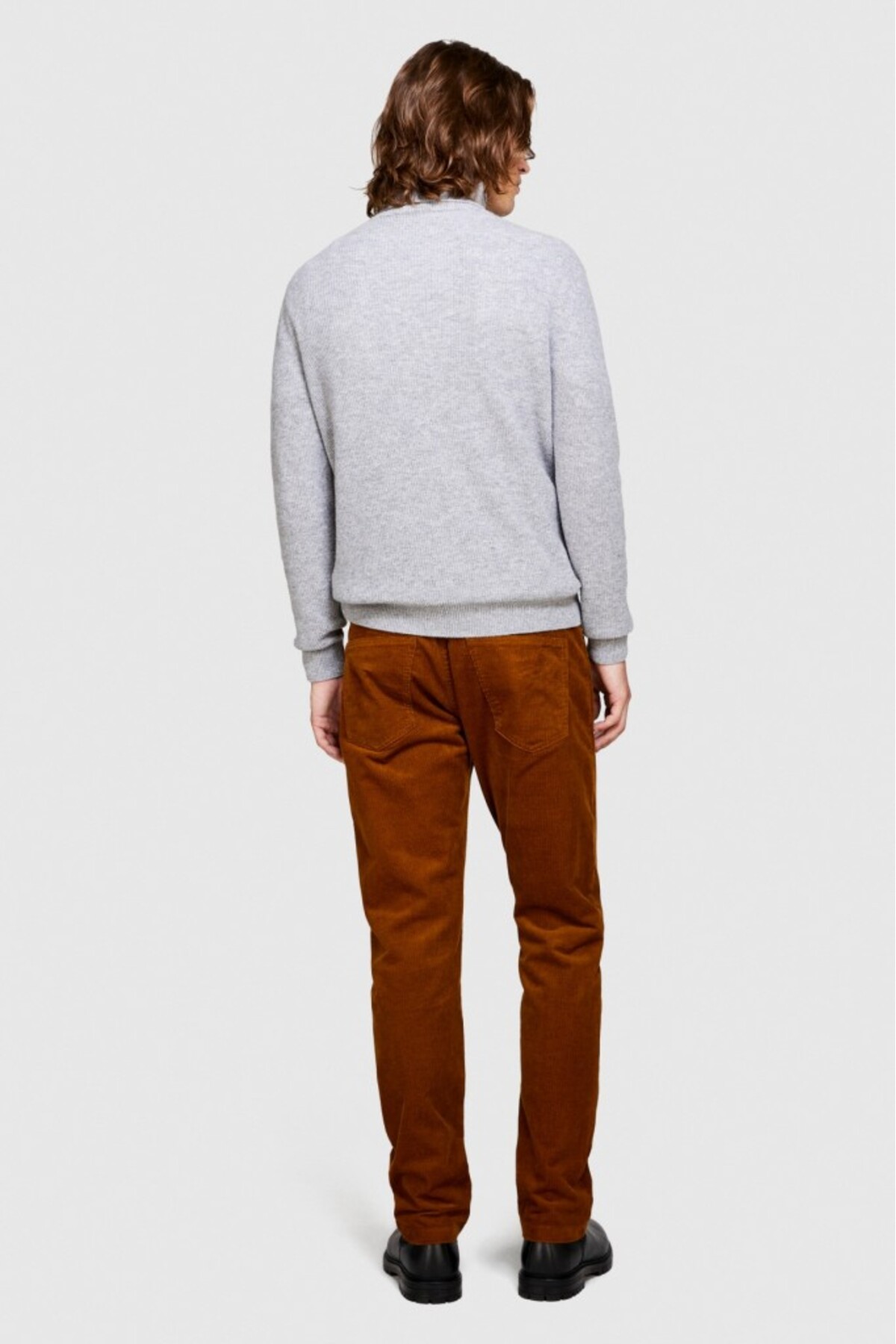 5 Cepli Regular Fit Kadife Pantolon Erkek Kahverengi T-Shirt - 323A432XSE01Q — قهوه‌ای — تصویر 7 از 8