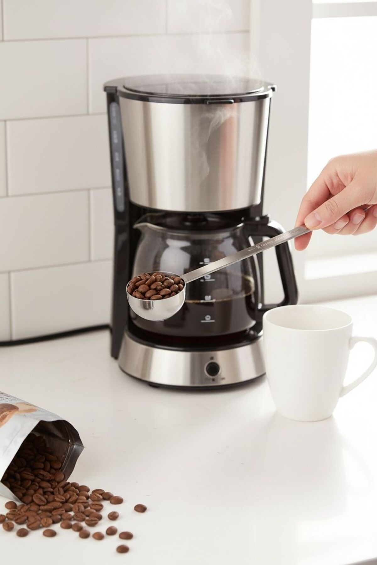 15 ml Kahve Ölçek Kaşığı | Çelik Ölçü Kaşığı Pratik Mutfak Aparatı