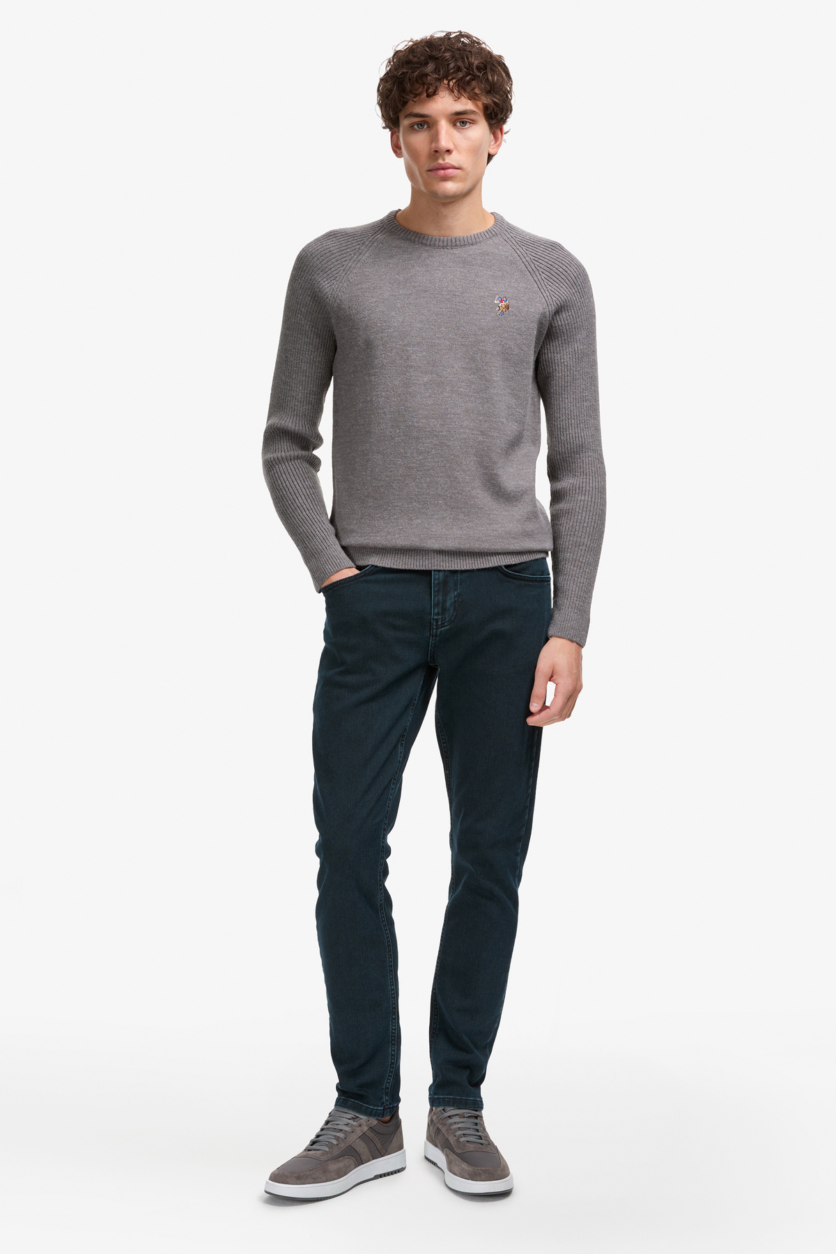 U.S. Polo Assn.  Erkek Koyu Mavi Jean Pantolon 50290263-DN0023