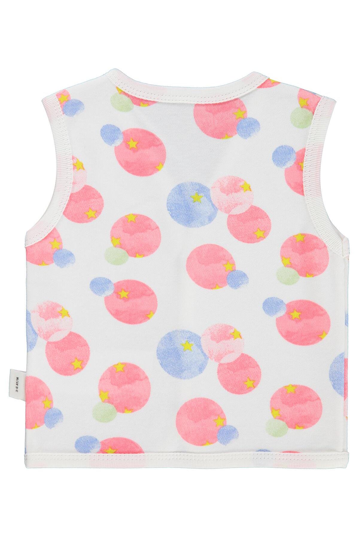 Civil Baby Suluboya Empirme 3-18 Ay Yelek - Ekru fotoğrafı 2 (önizleme)