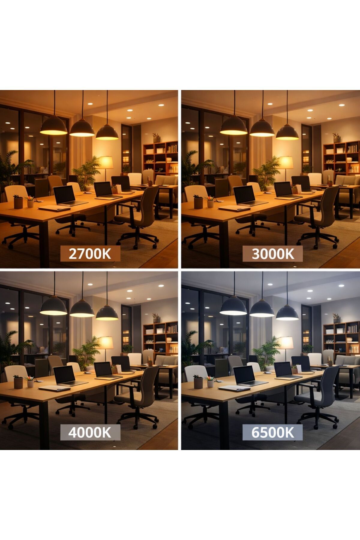 آرmatür خطی LED آویز 30W/100CM 50x50 کاسه مدرن روشنایی اداری سالن