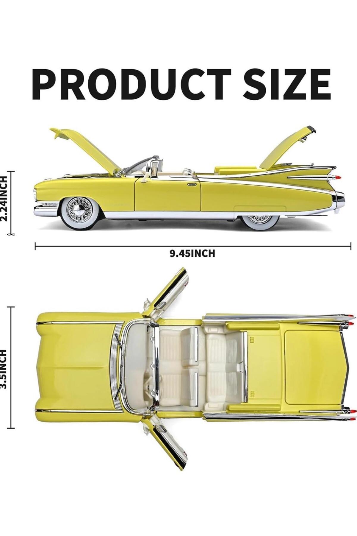 scntoys 1959 Cadillac Eldorado Biarritz Convertible Diecast Model