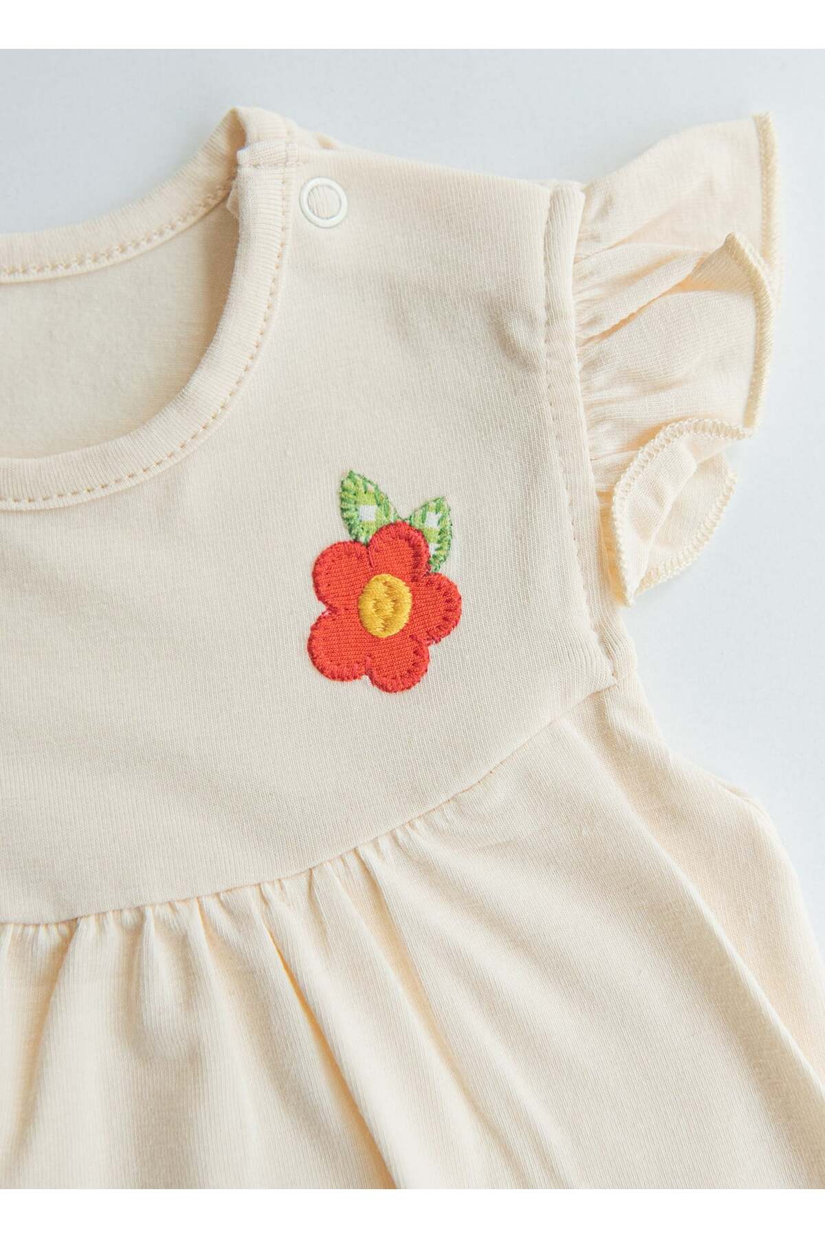 kitikate Organik Little Bloom Jile Body Natural fotoğrafı 2 (önizleme)