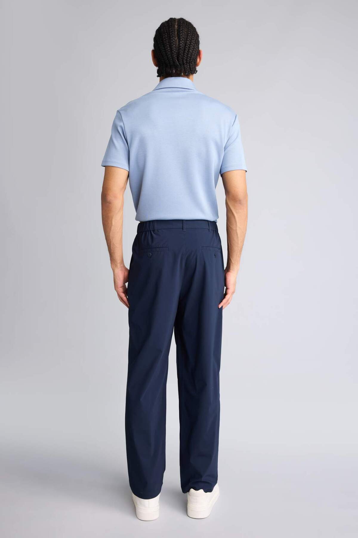 DeFacto Kırışmaz Baggy Fit Pantolon G5996AX26SP görsel 4