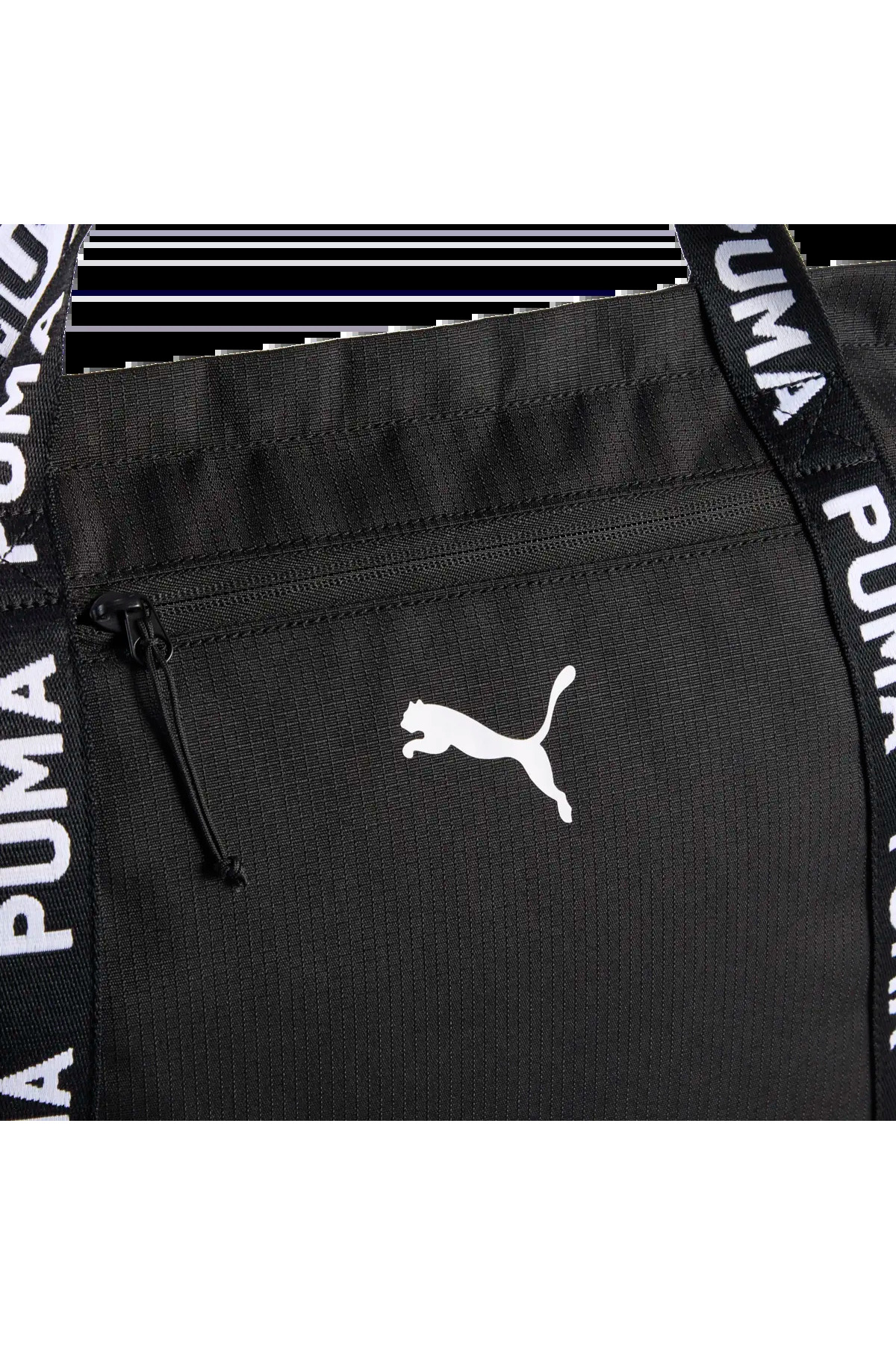 Puma AT ESS Shopper Siyah Omuz Çantası görsel 4