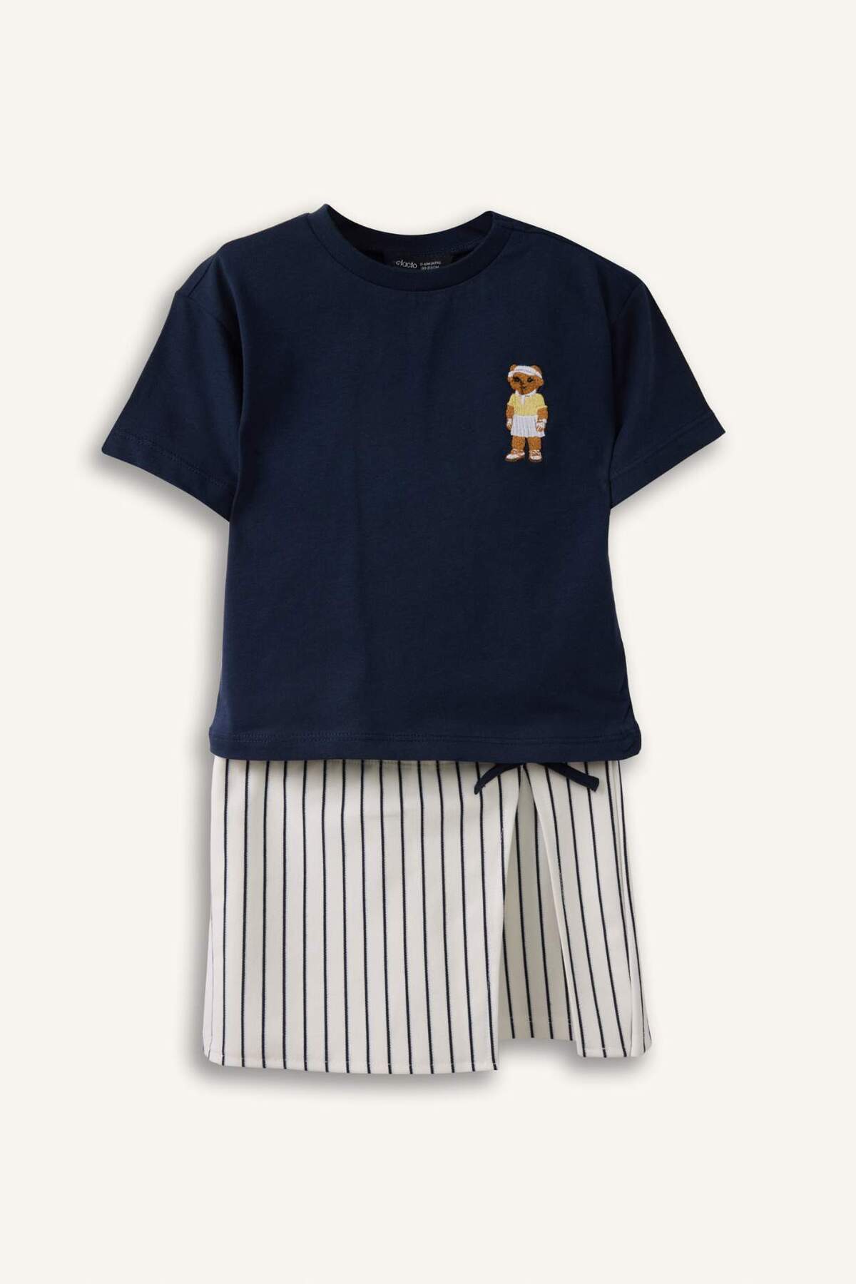 DeFacto 2-Piece Set with Teddy Bear for Baby Girl H3246A526Sm