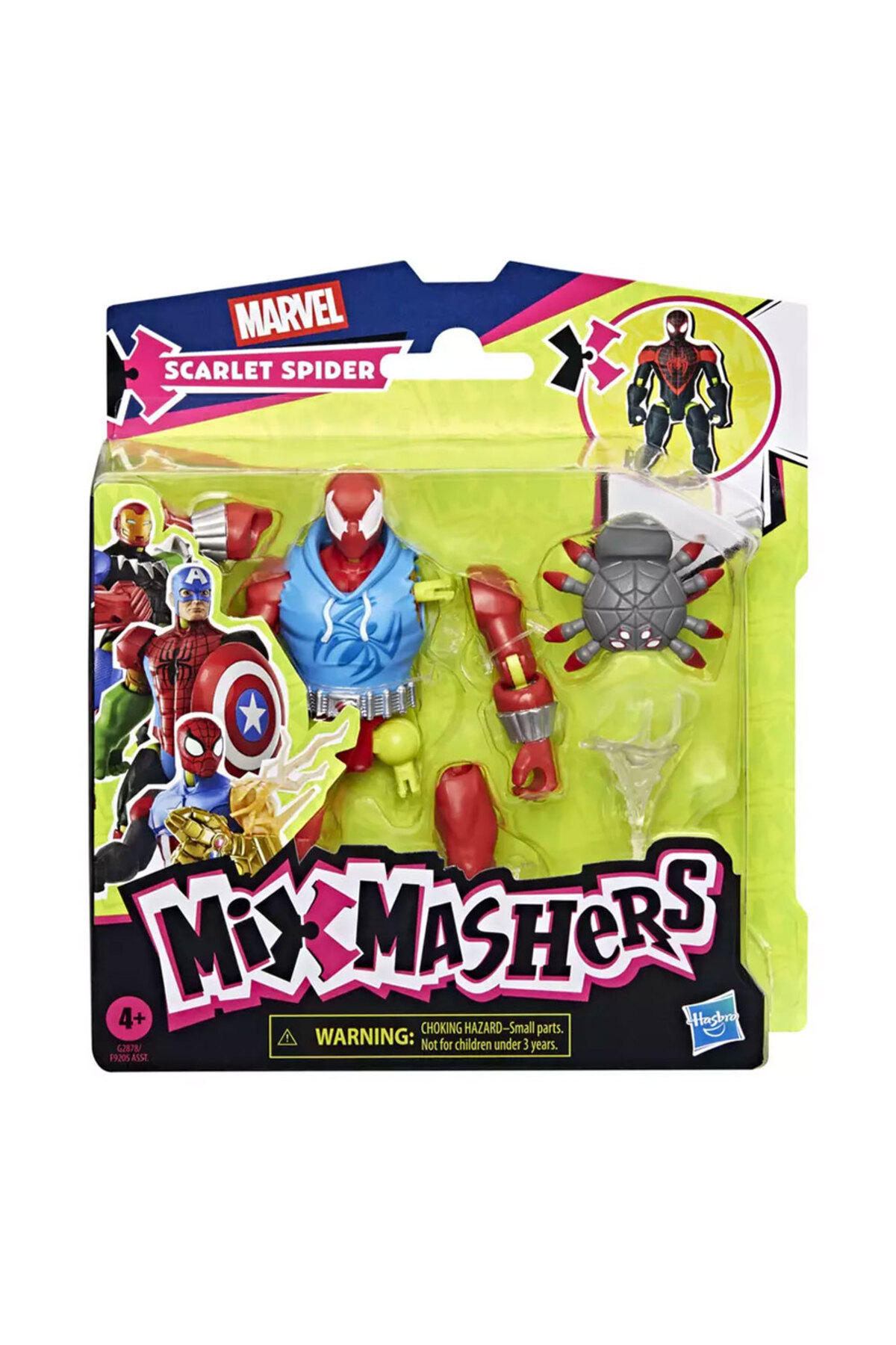 Spiderman Spider-Man Mixmashers Figür F9205-G2878 - Fiyatı, Yorumları