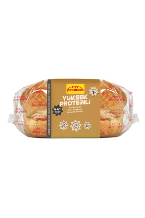 Promeck Yüksek Proteinli Kurkuminli Sarı Buğdaylı Prosort Ekmek 220 gr