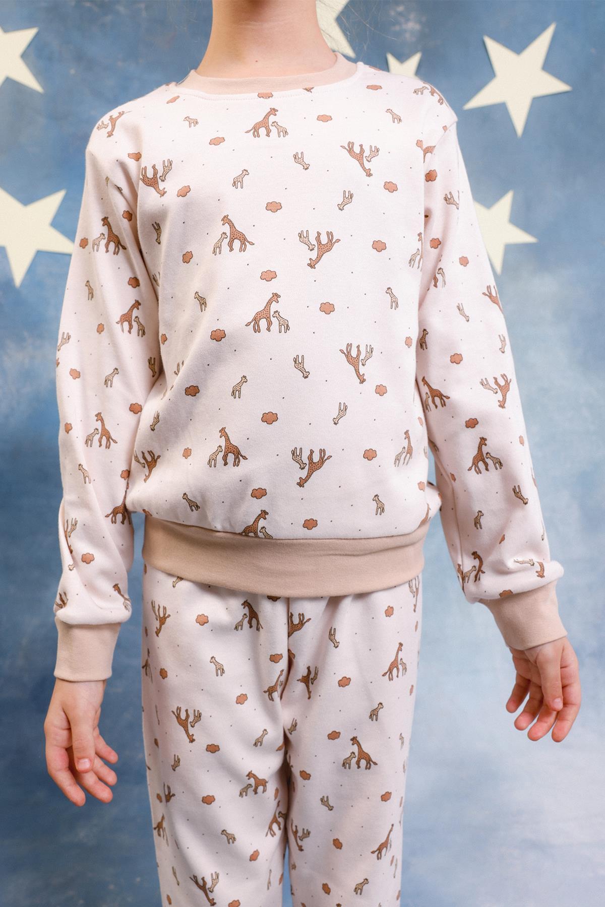 Perendi Kız Çocuk %100 Pamuk Pijama Takımı fotoğrafı 4 (önizleme)