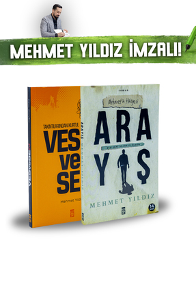 mybedesten Mehmet Yıldız Vesvesen + Arayış 2 Kitap Set İmzalı