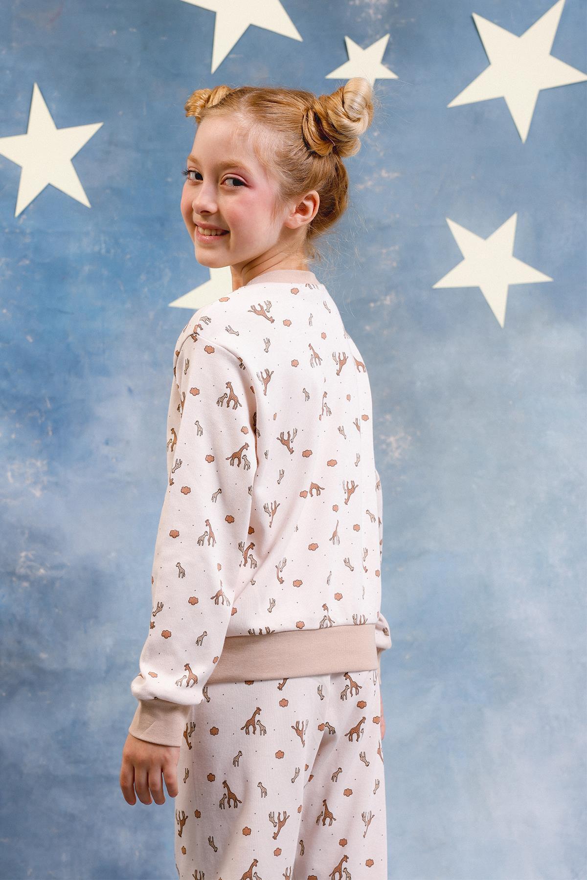 Perendi Kız Çocuk %100 Pamuk Pijama Takımı fotoğrafı 7 (önizleme)