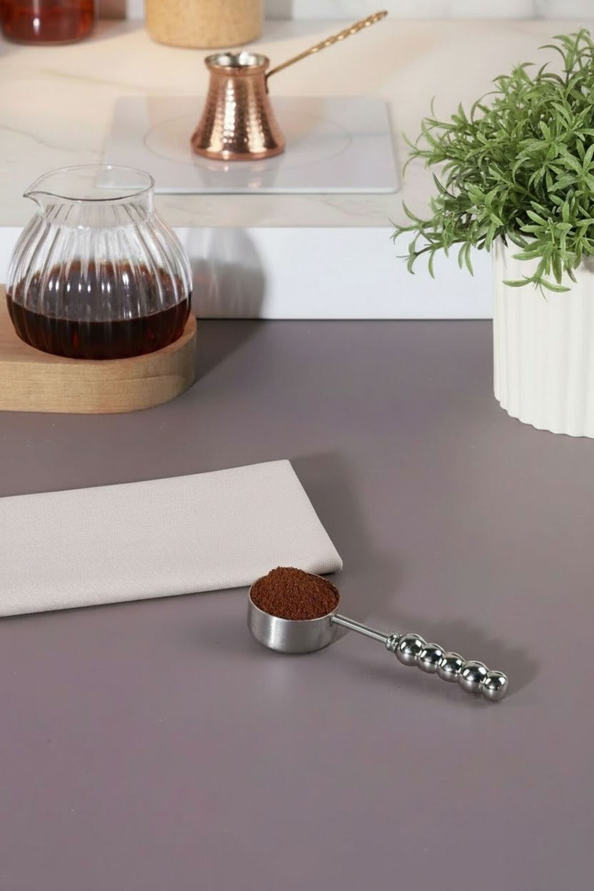 15 ml Ölçü Kaşığı Tekli | Çelik Kahve ve Mutfak Ölçek Kaşığı