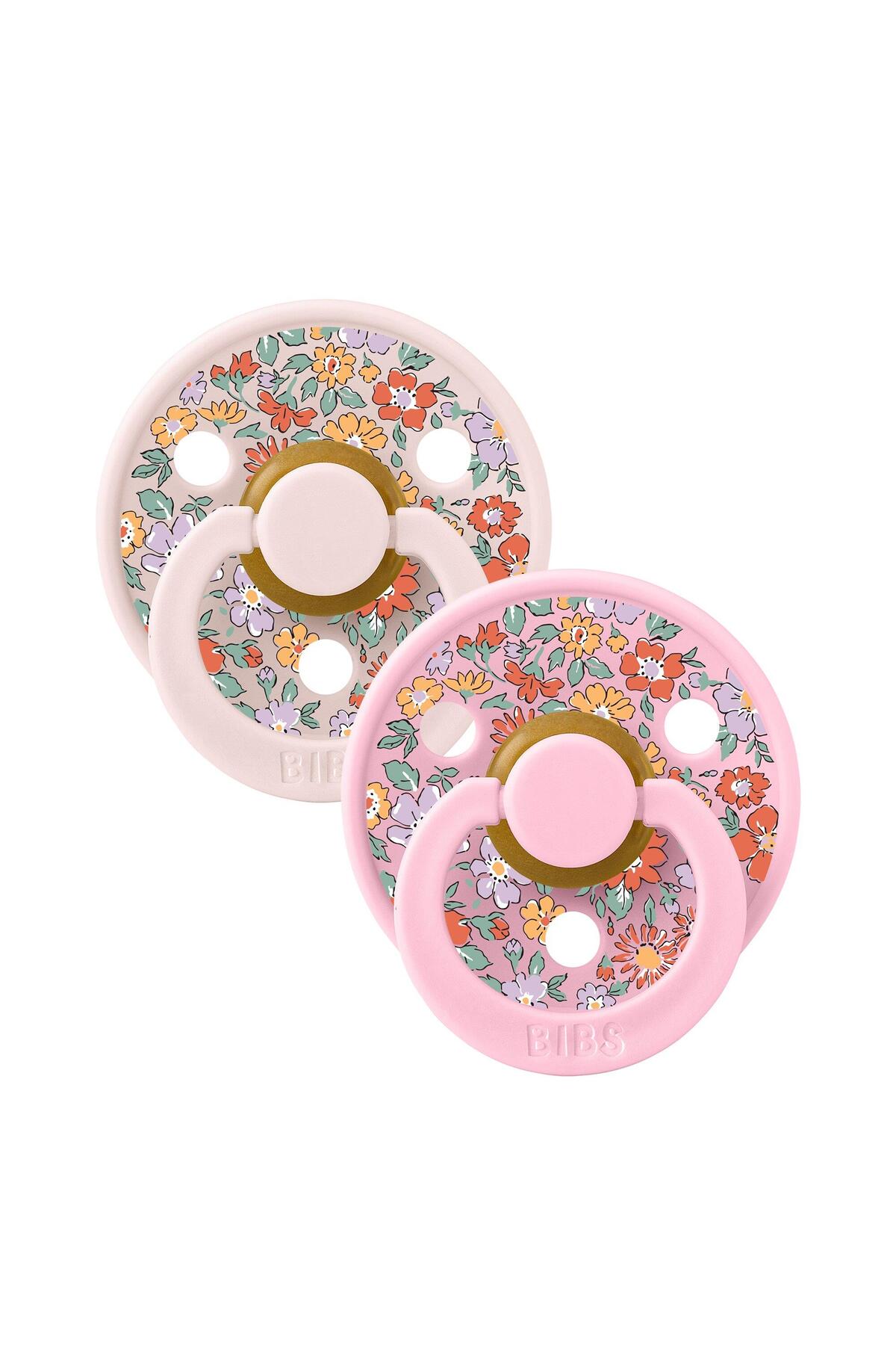 Bibs X Liberty Colour İkili Emzik Oscar Meadow-Petal 6+ Ay