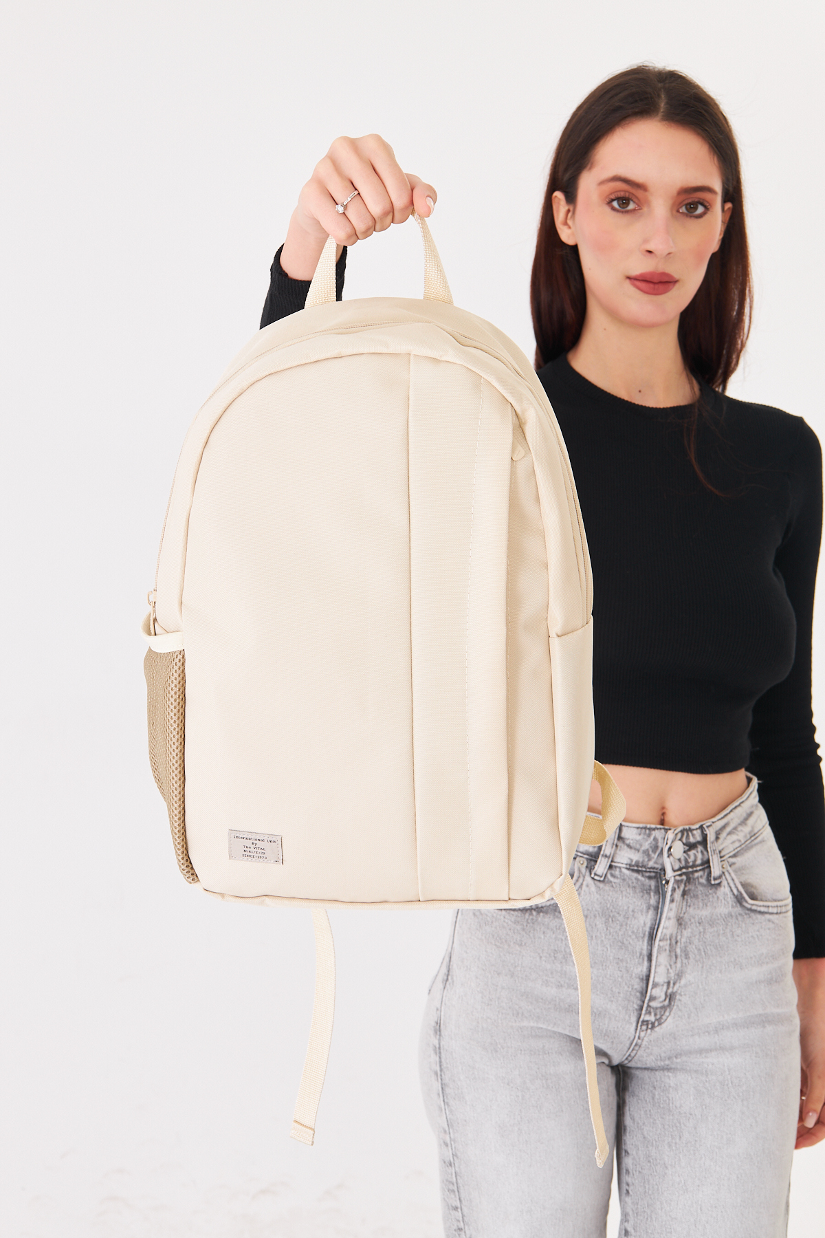 Superbag Unisex Günlük Spor Sırt Çantası | Su Geçirmez Orta Boy Okul Seyahat Çantası