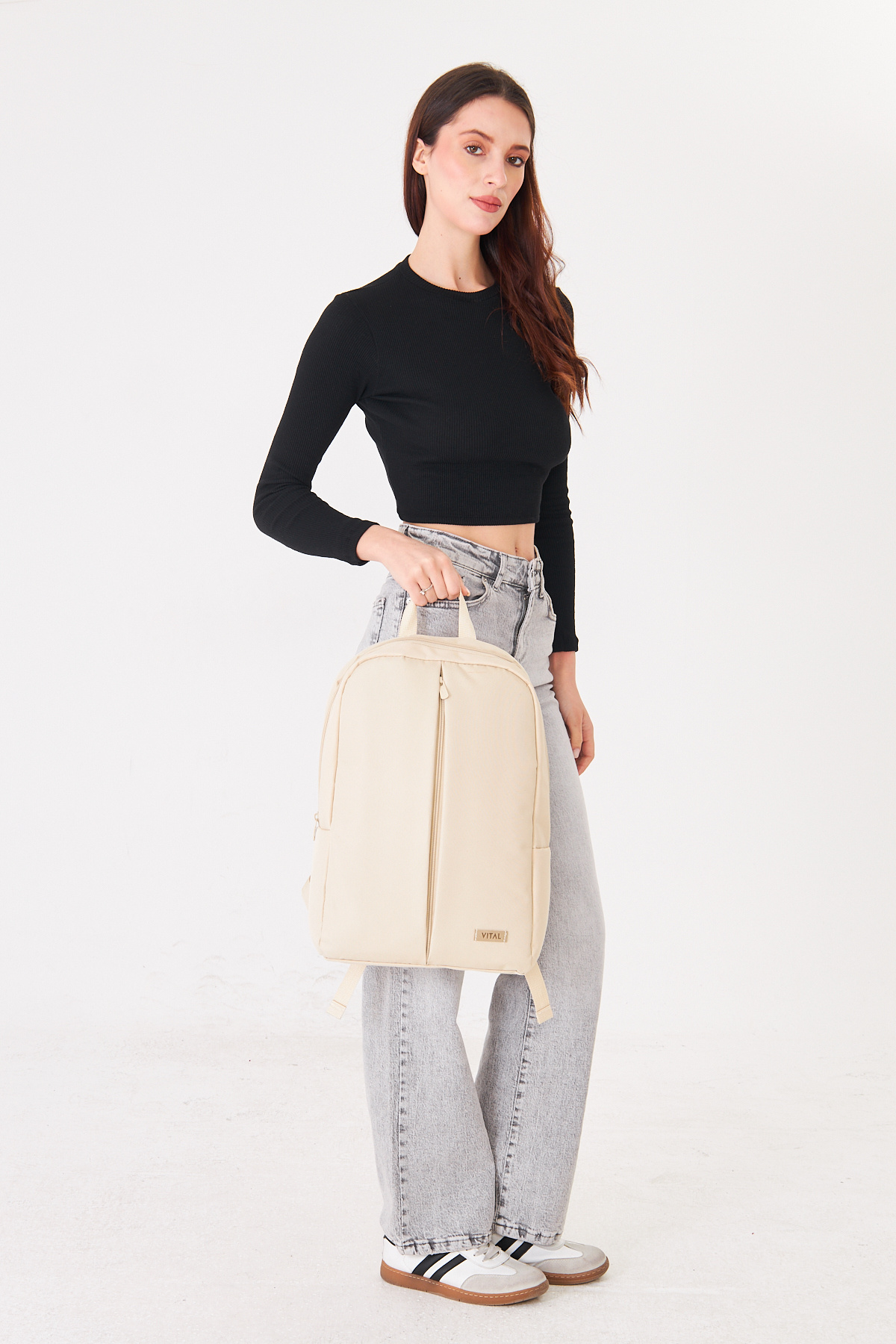 Superbag 15.6 İnç Laptop Sırt Çantası | Notebook Bilgisayar Çantası Suya Dayanıklı Unisex Günlük görsel 8