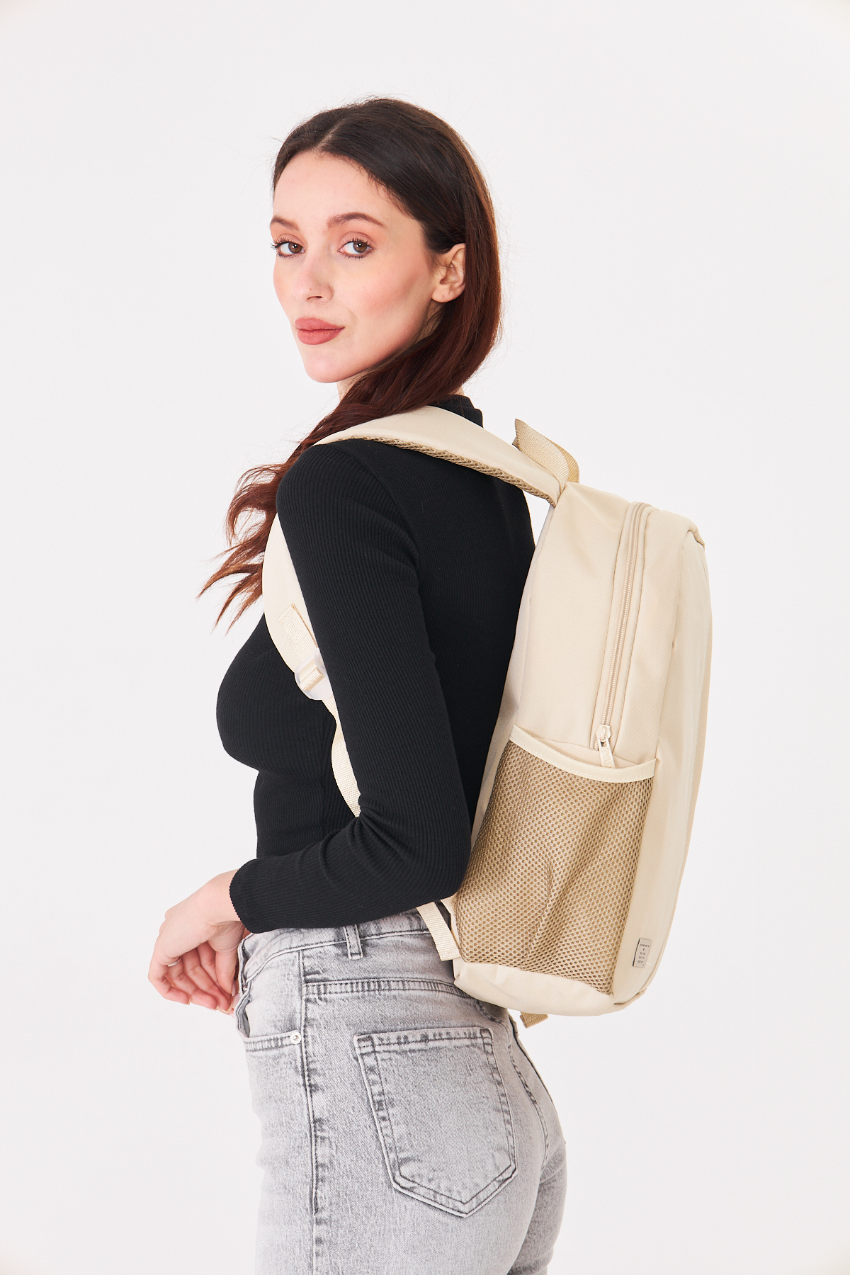 Superbag Unisex Günlük Spor Sırt Çantası | Su Geçirmez Orta Boy Okul Seyahat Çantası görsel 5
